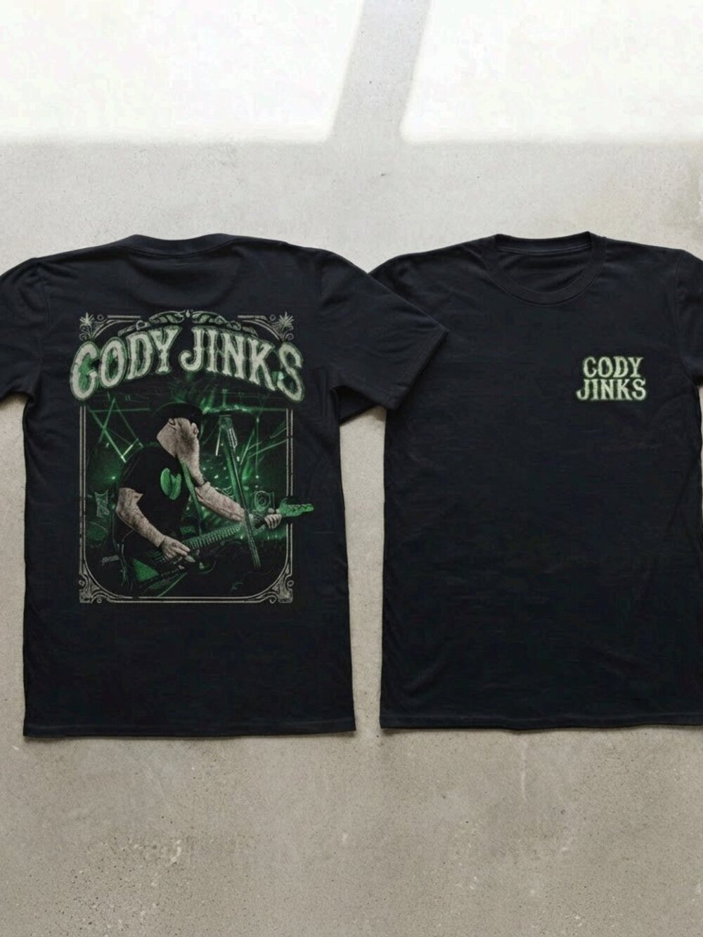 Cody Jinks 2026 Tour 2 Sided Concert T-Shirt